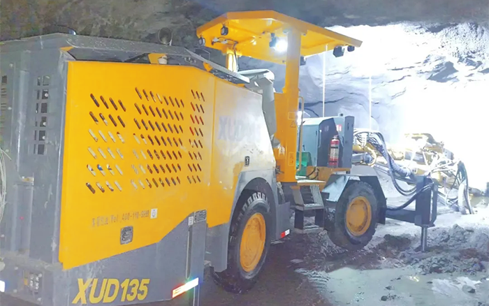 掘進鐵礦！徐工掘進鉆車硬核施工