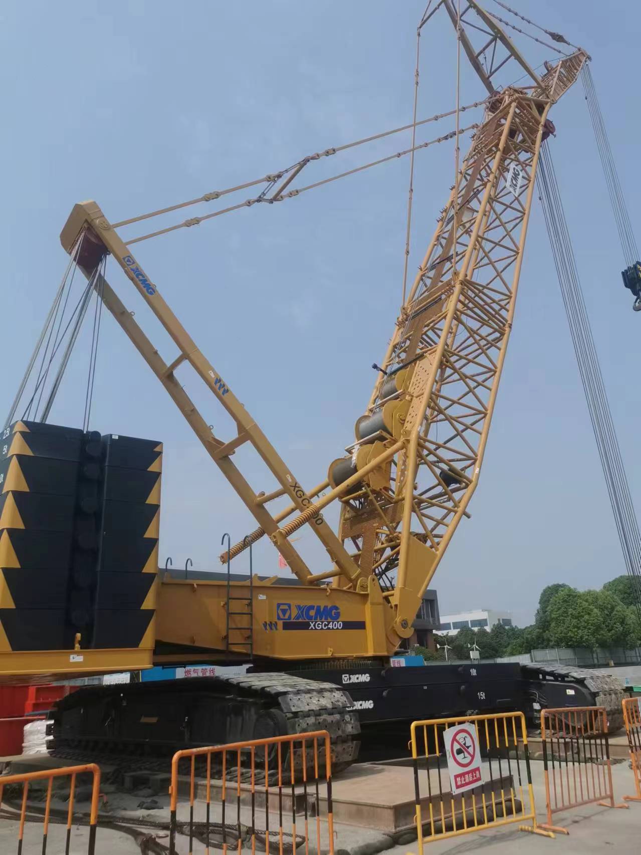 【全球之履】德陽站！XGC400助力鐵路線盾構(gòu)機安裝~
