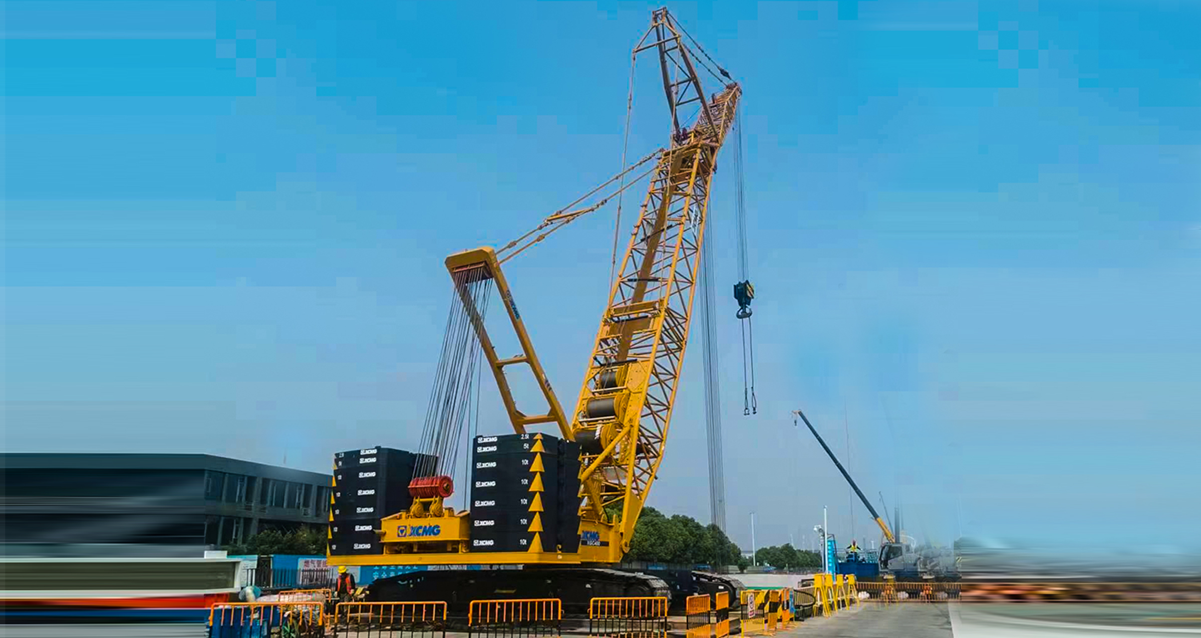 【全球之履】德陽站！XGC400助力鐵路線盾構(gòu)機(jī)安裝~