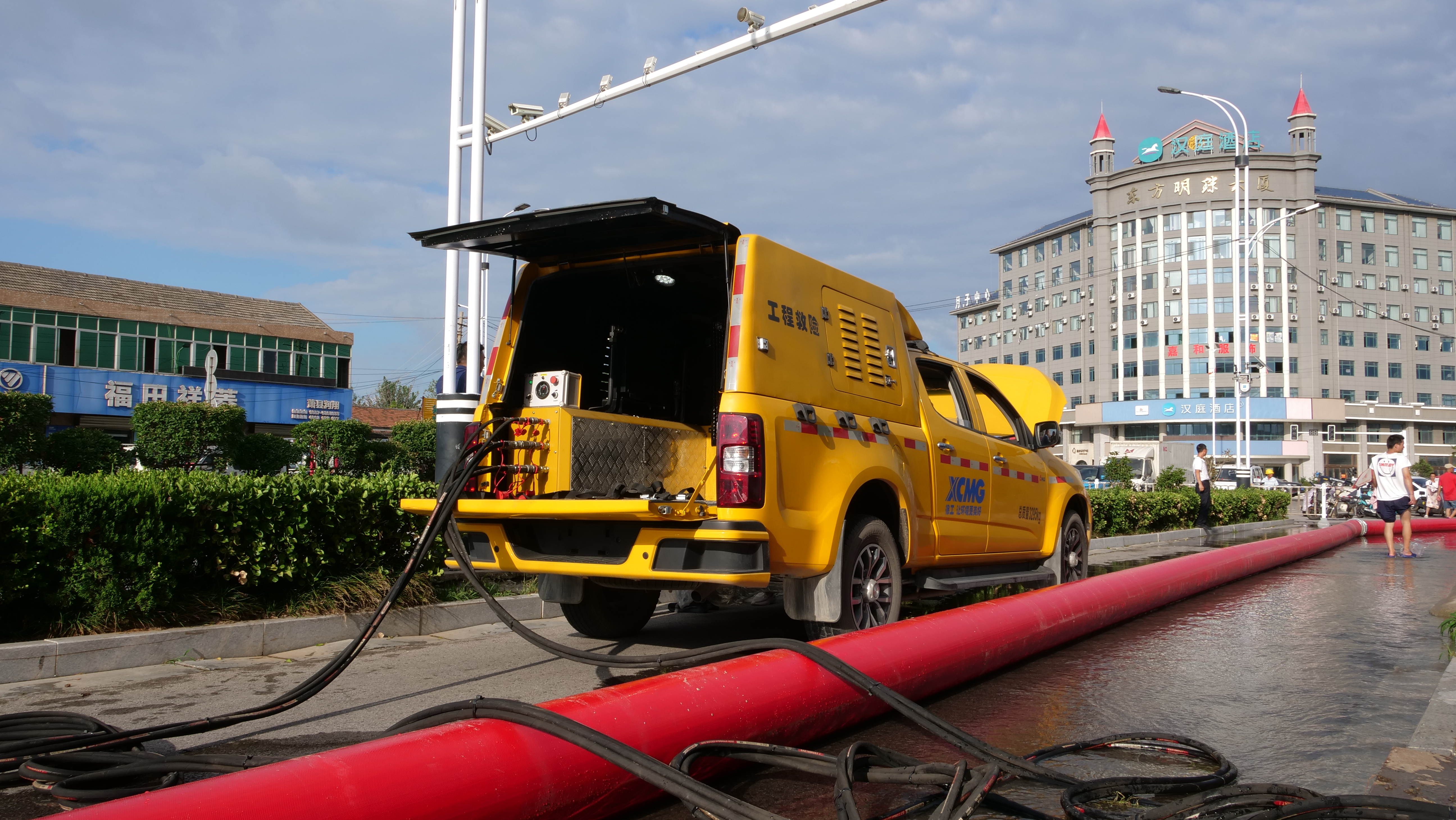 “皖”手同行！徐工排澇救援隊緊急出征！