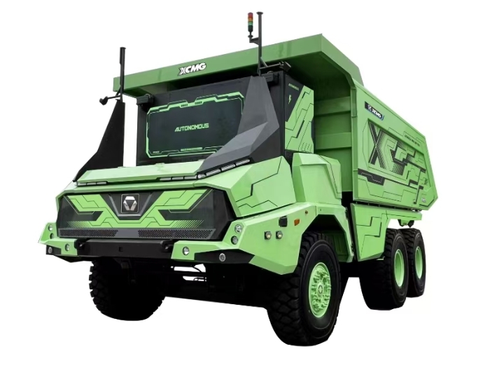 混合動力寬體自卸車