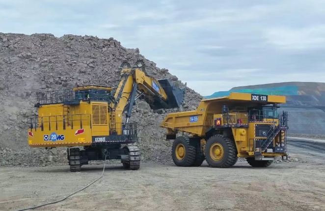 效率王者！徐工超級(jí)裝備征戰(zhàn)高原銅礦