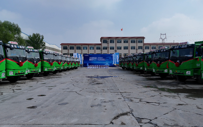 200臺徐工新能源重卡，奔赴華北！