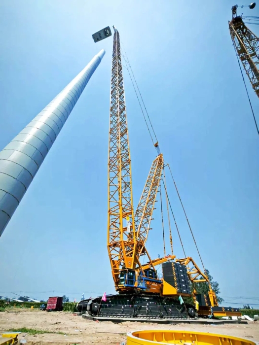 40分鐘精準(zhǔn)就位！徐工新品XLC15000M實戰(zhàn)首秀~