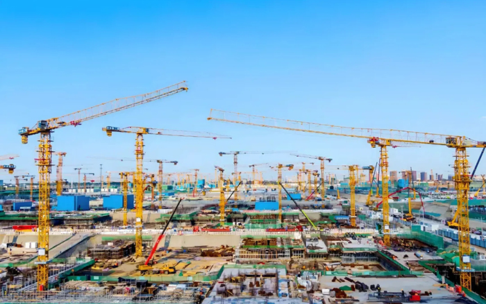 千年大計(jì) | 徐工群塔擎起雄安未來城！