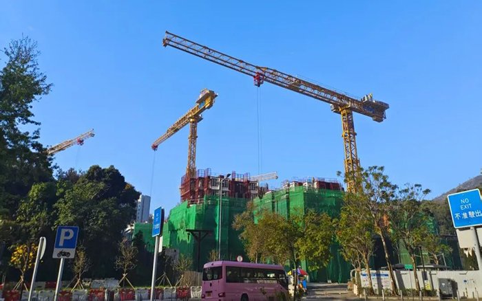 徐工XGT1100H-52S助建香港公屋，擎起民生家園