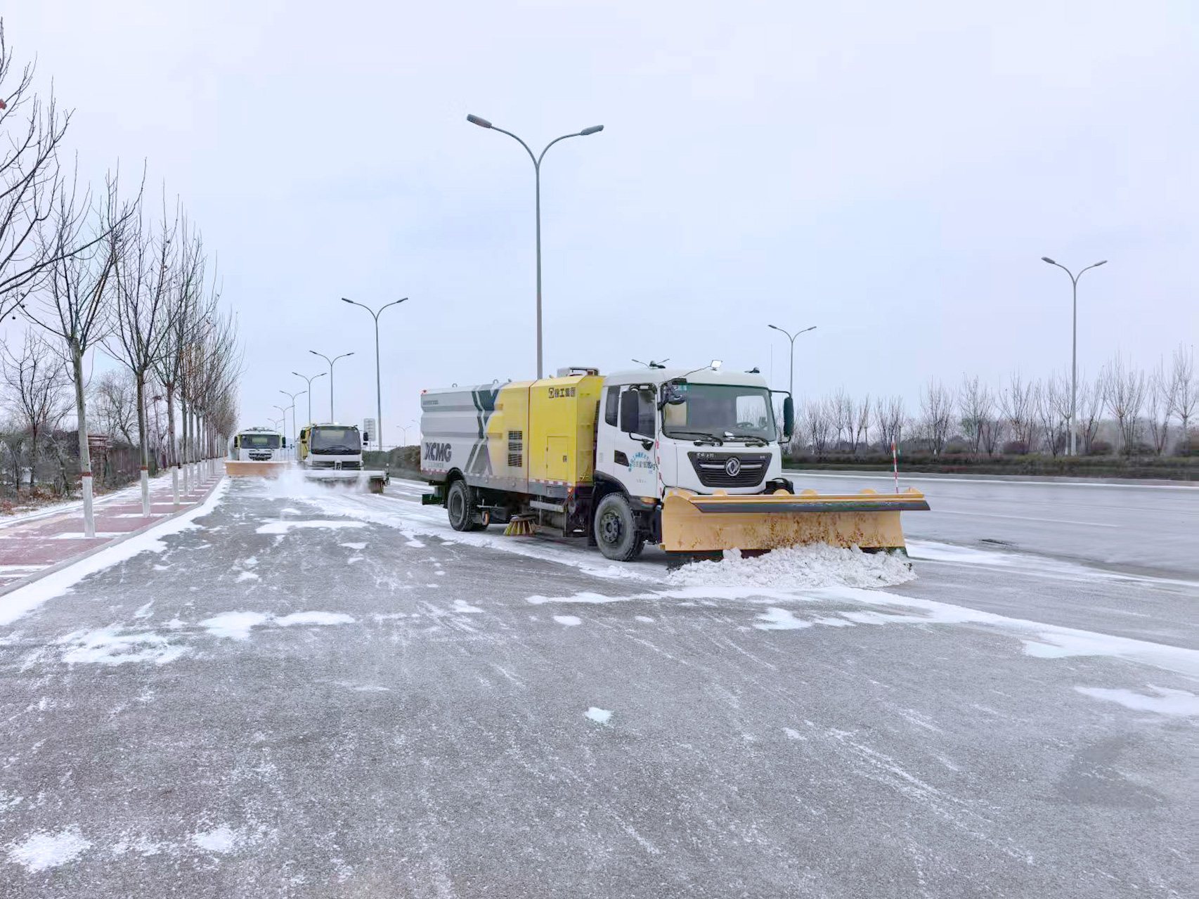 徐工除雪設(shè)備在山東 | 雪季無憂，暢行齊魯